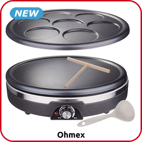 Ohmex Crêpes Maker «CRP-3805»