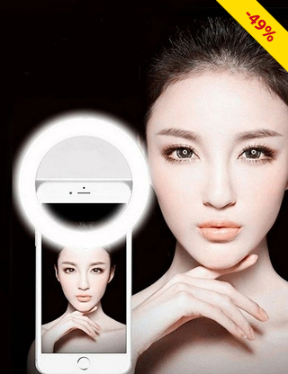 Selfie Lampe für Smartphone, LED