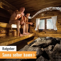 HORNBACH Ratgeber Sauna selber bauen