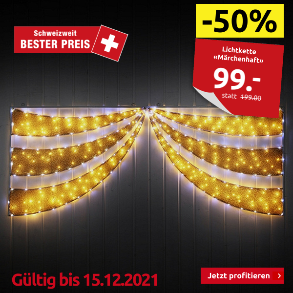 Lichtkette «Märchenhaft», 352 LEDs, 180 cm