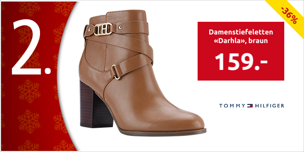 Tommy Hilfiger Damenstiefeletten «Darhla», braun