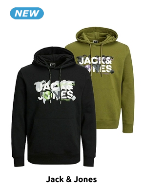 JACK&JONES Sweatshirts «Champion», 2er-Pack, schwarz + grün
