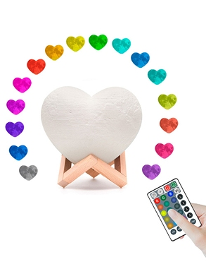 Lampe «Heart Light», 16 Farben, Ø10 cm
