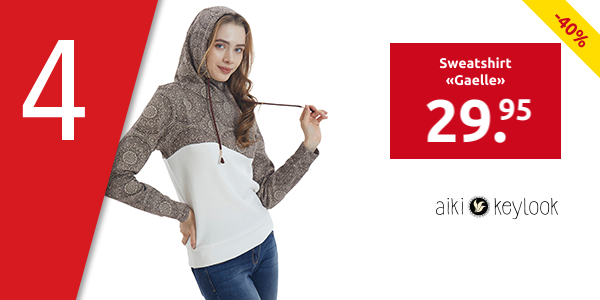 Sweatshirt «Gaelle», beige