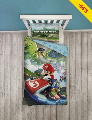 Garnitur für Kinder Double Face, 160 x 210 cm + 65 x 100 cm, «Mario»