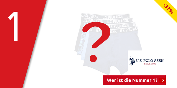 U.S. POLO ASSN. Boxer, 4er-Pack, hellblau + bedruckt + dunkelblau + schwarz