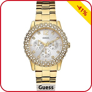 Damenuhr Guess, goldfarben