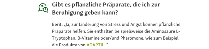 Dr. Fressnapf im Interview mit Tierärztin Berit