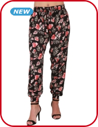 Leichte Sommerhose, schwarz