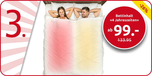 Bettinhalt «4 Jahreszeiten», 2-teilig