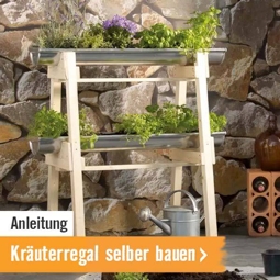 Anleitung Kräuterregal selber bauen