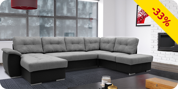 Wohnlandschaft «Ronin 2» mit Gästebettfunktion