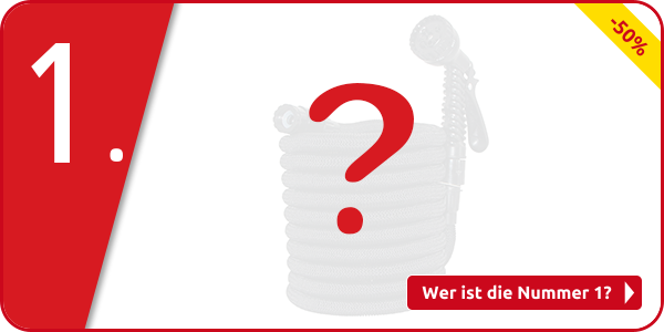 Gartenschlauch Force 30 m, Latex, schwarz