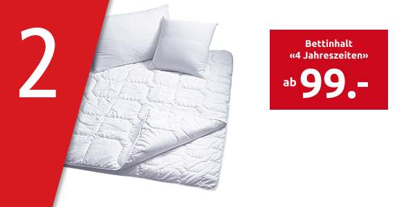 Bettinhalt «4 Jahreszeiten», 2-teilig