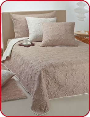 Bettüberwurf «Ultra» in geschmackvollem Double Face