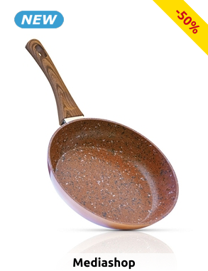 Livington Pfanne «Copper Stone», Ø 24 cm