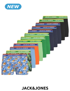 JACK&JONES Boxer, 12er-Pack, mehrfarbig