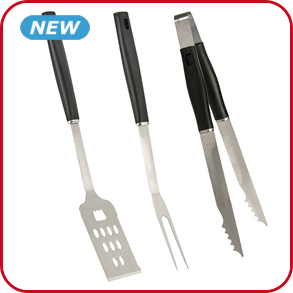 BBQ Grillutensilien, 3er-Pack