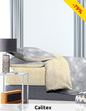 Calitex Garnitur «Flight», Duvetanzug 220 x 240 cm + 2 Kissenanzüge 63 x 63 cm