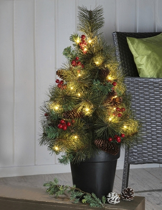 Tannenbaum im Topf, 35 LEDs