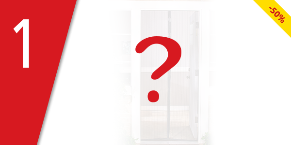 Magnetisches Moskitonetz