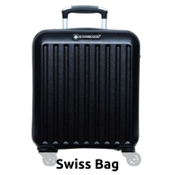 Swiss Bag Koffer «Trolley Cabine Easyjet», schwarz