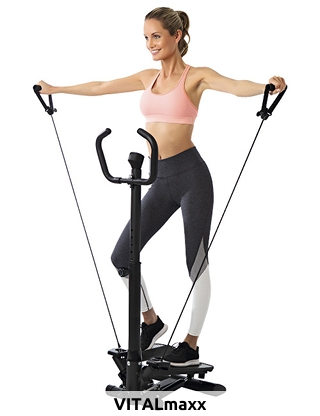 Vitalmaxx Fitnesstrainer «Swing Stepper», platzsparend