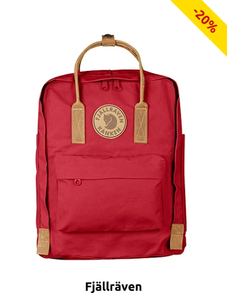 Fjällräven Kanken Rucksack, rot