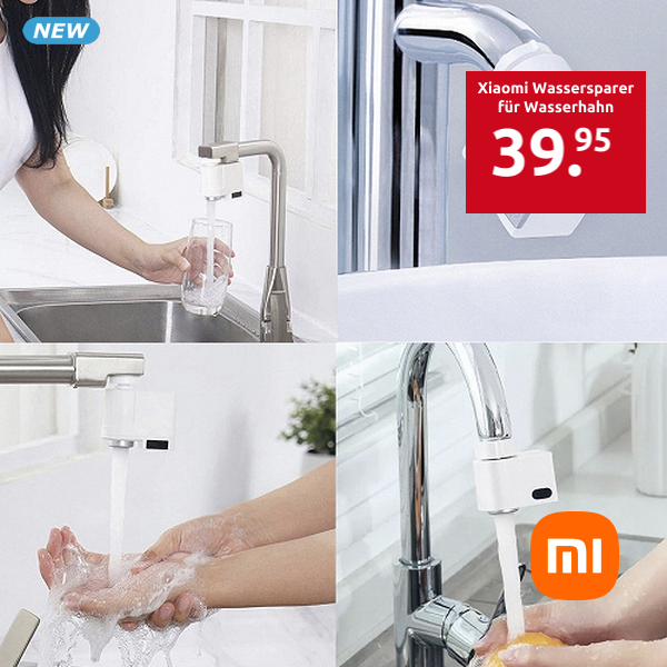 Xiaomi Wassersparer für Wasserhahn, mit Infrarotsensor