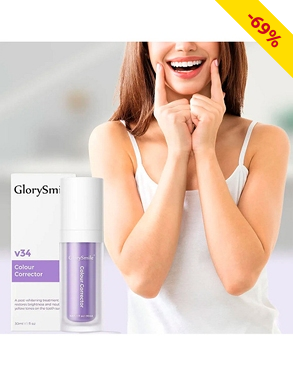 Zahnaufhellung «Glory Smile V34», 2 x 30 ml