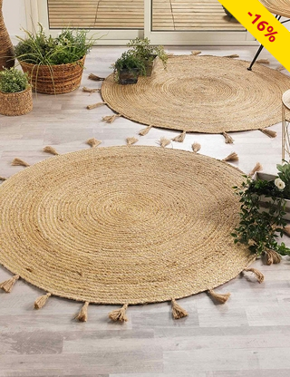 Runder Teppich «Solar», Ø 120 cm