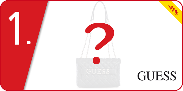 Guess Handtasche «Crossbody flap», schwarz