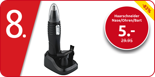 Haarschneider Nase/Ohren/Bart