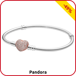 Pandora Armband «Heart», Silber