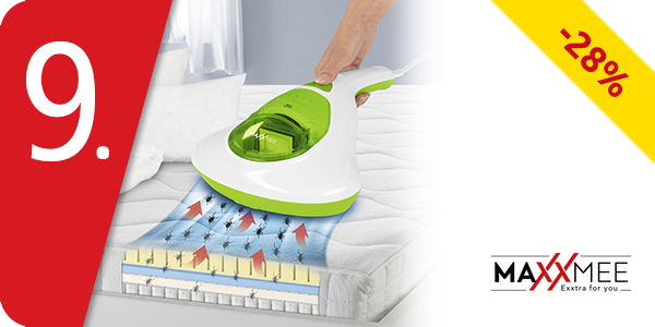 Maxxmee Antimilben Staubsauger mit UV-C-Licht