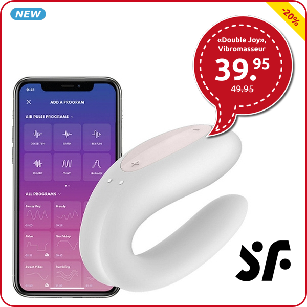 Satisfyer «Double Joy», Vibromasseur