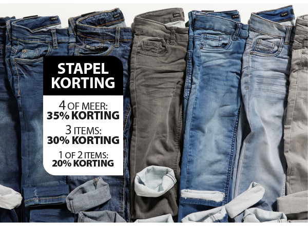 Shop je jeans met korting! Nog maar een paar uur..