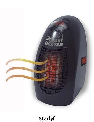 Kompakte Heizung «Fast Heater», mit Timer