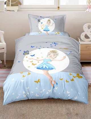 Duvetbezug «Fairy» 160 x 210 cm + Pfulmenbezug 65 x 100 cm