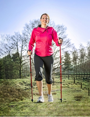 Trekking-Stöcke, Anti-Schockfederung