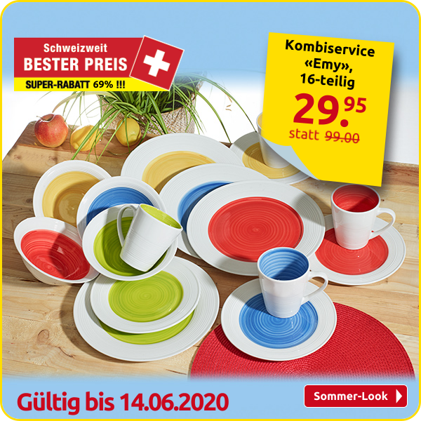 Kombiservice «Emy», 16-teilig