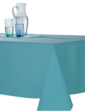 Nappe «Sara», 140 x 240 cm, turquoise