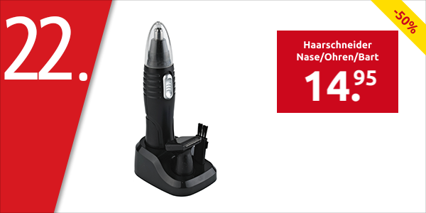 Haarschneider Nase/Ohren/Bart
