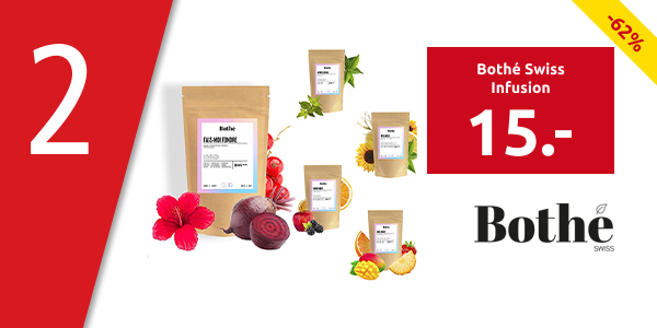 Bothé Swiss Infusion «Fais-moi fondre», Hibiskus/Rosinen/Rote Beete, 100 g