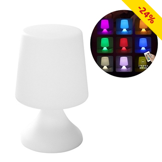 LED-Leuchte «Nomade», kabellos, 16 Farben, mit Fernbedienung