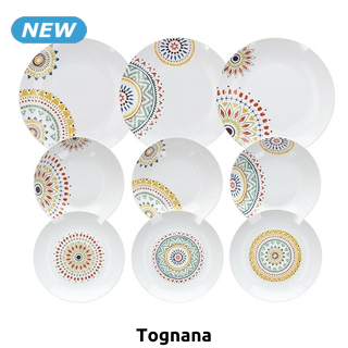 Tognana Kombiservice «Art Maya», 18-teilig für 6 Personen