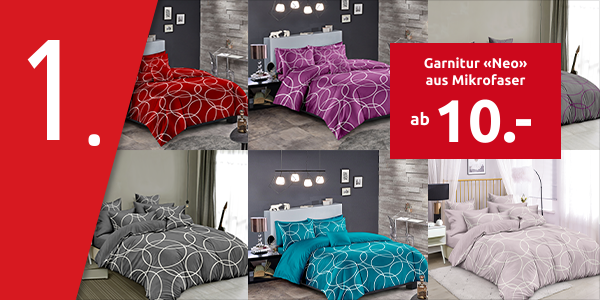 Garnitur «Neo» aus Mikrofaser