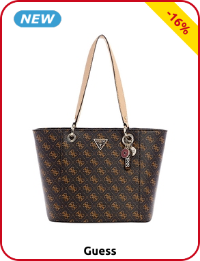 Guess Handtasche «Noelle», braun