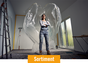 Sortiment Abdeckfolien