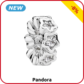 Pandora Schmuckstück «Star», Silber/Zirkon